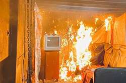 Как правильно тушить новогоднюю елку (видео)