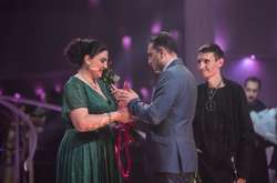 Момент награждения