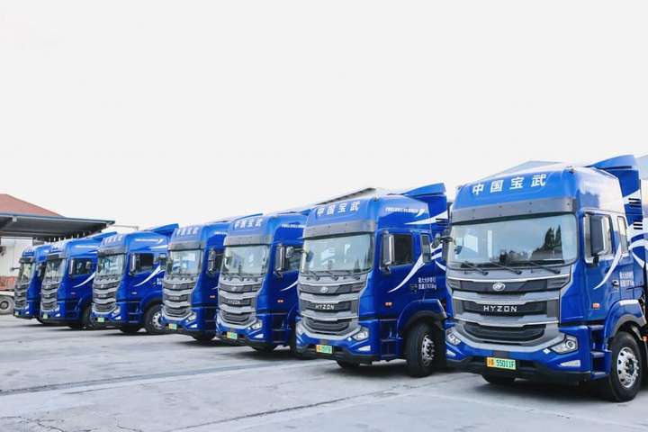 Hyzon Motors поставила до Китаю 29 вантажівок на водневих паливних елементах