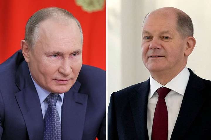 Шольц та Путін провели розмову: говорили про Україну