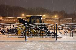 У Києві погіршується погода: на місто суне снігопад