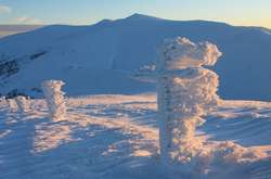 Закарпатские горы снова лавиноопасные (видео)