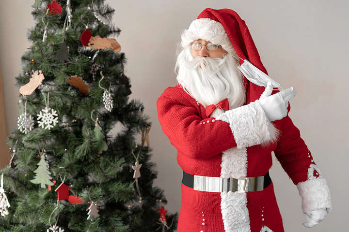 Санта-Клаус має імунітет проти коронавірусу – заява ВООЗ