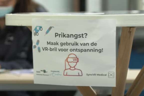 У Нідерландах можна зробити Covid-щеплення в окулярах віртуальної реальності