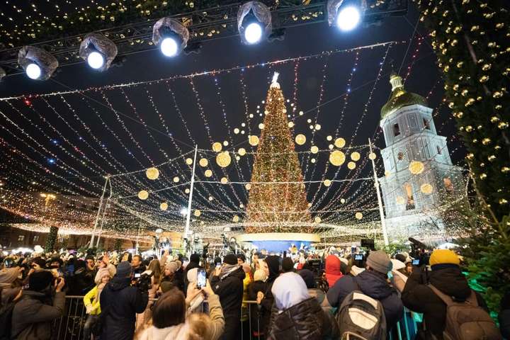 Новорічні свята в Києві: у програмі майже три сотні заходів