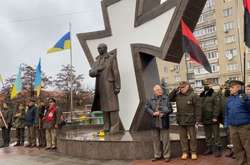 В Івано-Франківську вшанували пам’ять Степана Бандери (відео)