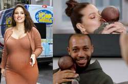 Первое звездное пополнение. Эшли Грэм родила двух мальчиков