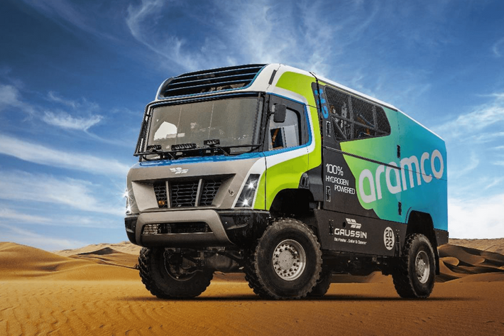 На ралі Дакар-2022 стартувала перша воднева гоночна вантажівка