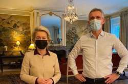 Генсек НАТО та голова Єврокомісії обговорювали Україну