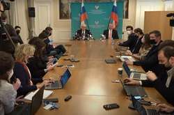 Представники РФ дали брифінг після сьогоднішніх переговорів у Женеві