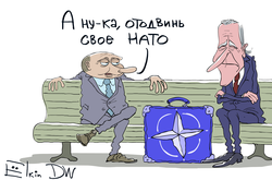 Карикатурист высмеял переговоры Путина и Байдена (фото)