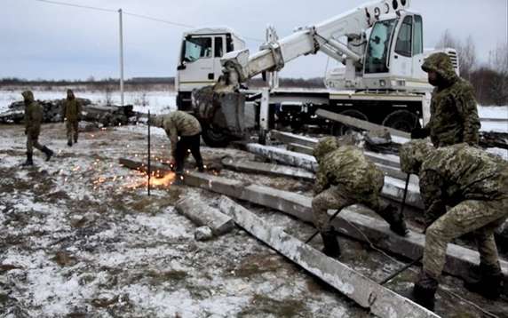 Україна будує вертолітні майданчики на кордоні із Білоруссю