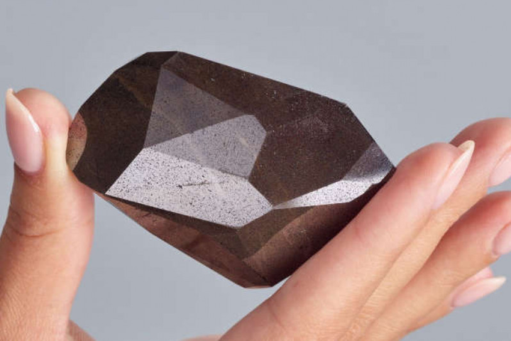 «Черный бриллиант» загадочного происхождения выставлен на аукцион (видео)