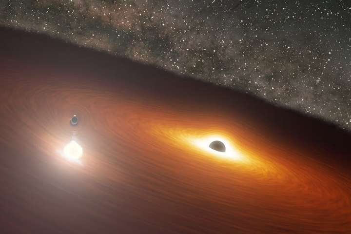 Телескоп NASA сфотографував «танцюючу» чорну діру (фото)
