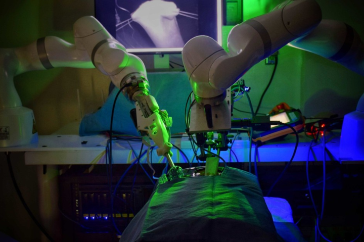 Робот вперше прооперував свиню без допомоги людини (відео)