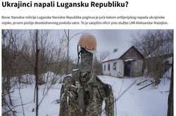 Гостелеканал Черногории написал статью о «нападении» Украины на «ЛНР»