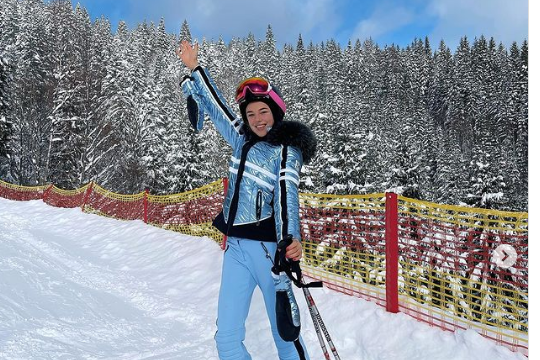 Українська спортсменка Білодід показала яскраве фото з Буковелю