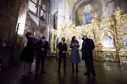  Ткаченко взяв на себе роль екскурсовода для Джонсона 