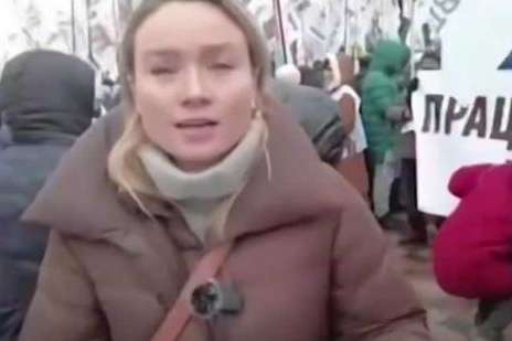 Російські пропагандисти безперешкодно знімають антиукраїнські сюжети у Києві (відео)
