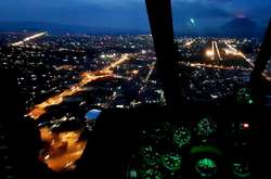  Політ на гелікоптері Мі-8 вночі   