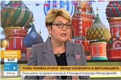  Російська дипломатка в етері болгарського телебачення солодким голосом прямим текстом погрожує державі і її населенню    