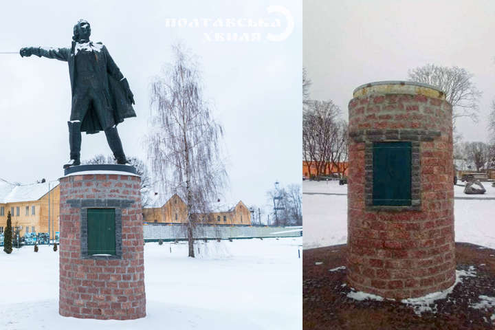 У Полтаві демонтований пам’ятник Суворову (фото)