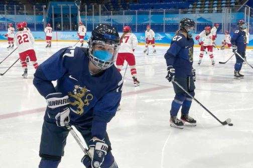 Олімпіада-2022. Хокейна збірна Фінляндії вийде на гру проти Росії в захисних масках