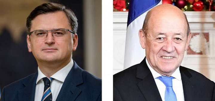 Кулеба та глава МЗС Франції обговорили активізацію «нормандського формату»