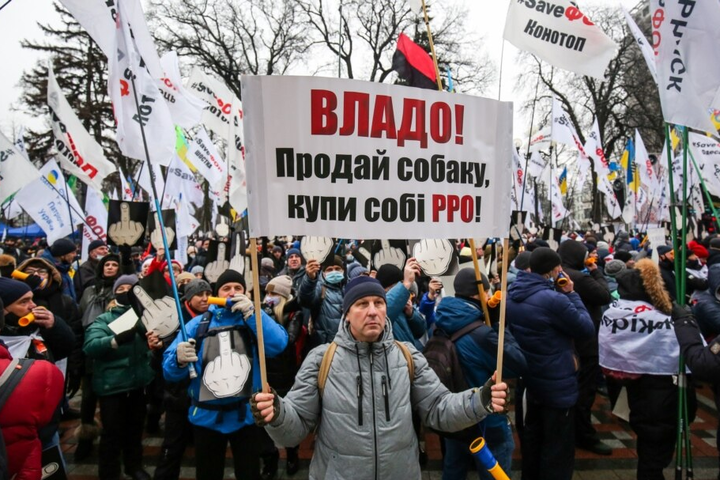 Гетманцев назвав протести ФОПів сектою, а підприємців неосвіченими