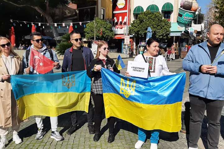 У Туреччині відбулися акції на підтримку України (фото)