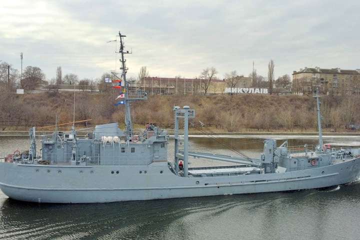 Завершився ремонт корабля-розвідника ВМС України