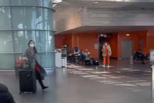 Аеропорт «Бориспіль» працює у штатному режимі (відео)