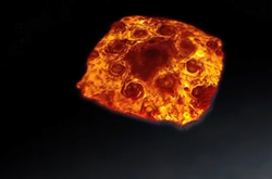 Космический аппарат сфотографировал ураган в виде пиццы (видео)