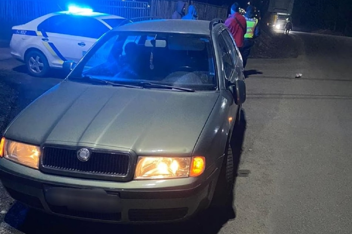 На Київщині водій збив хлопчика з батьком 