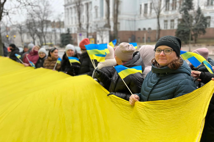 У Києві пройшли акції на честь святкування Дня єднання (фото) 