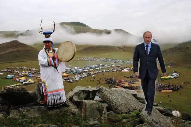 Перед початком війни Путін провів шаманський обряд: у жертву принесли орла та ведмедя