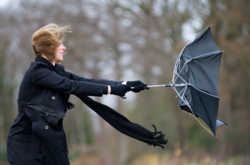 У західній частині пориви вітру 15-20 м/с