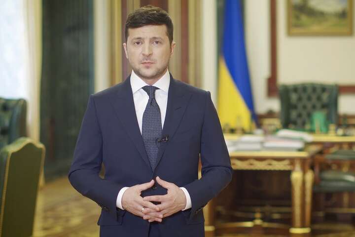 Зеленський записав відеозвернення до українців на тлі вторгнення РФ