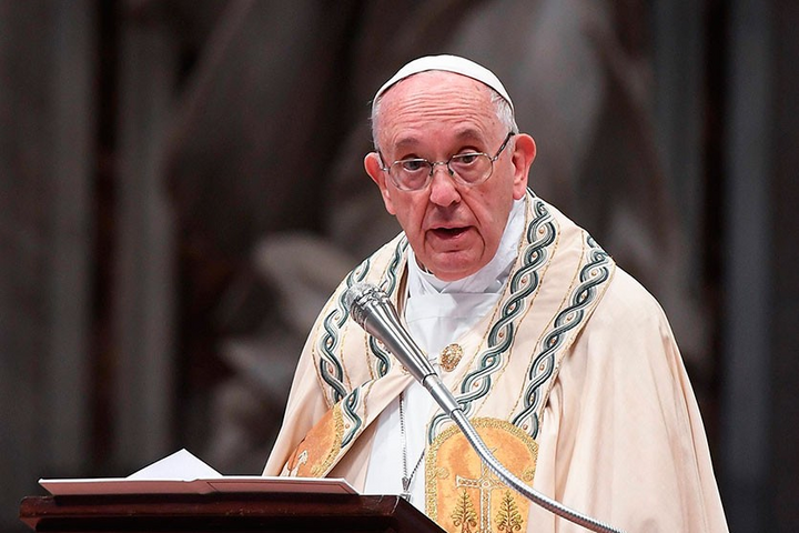 Папа Римский объявил день поста за мир в Украине