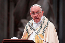 Папа Римский объявил день поста за мир в Украине