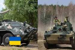 Українська техніка має окрас у вигляді пікселю або темно-зелений колір, близький до оливового