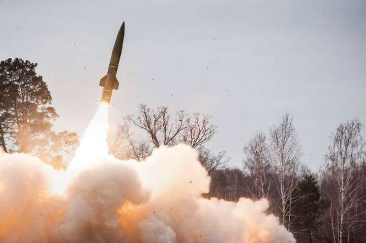 Повітряні сили збили ракету, випущену на Київ із Білорусі