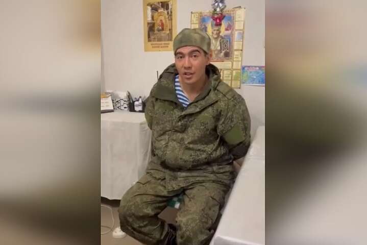 «Слава Украине!»: пленный оккупант быстро выучил украинский (видео)