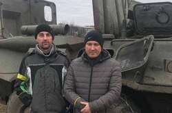 Залізничники захопили БТР загарбників