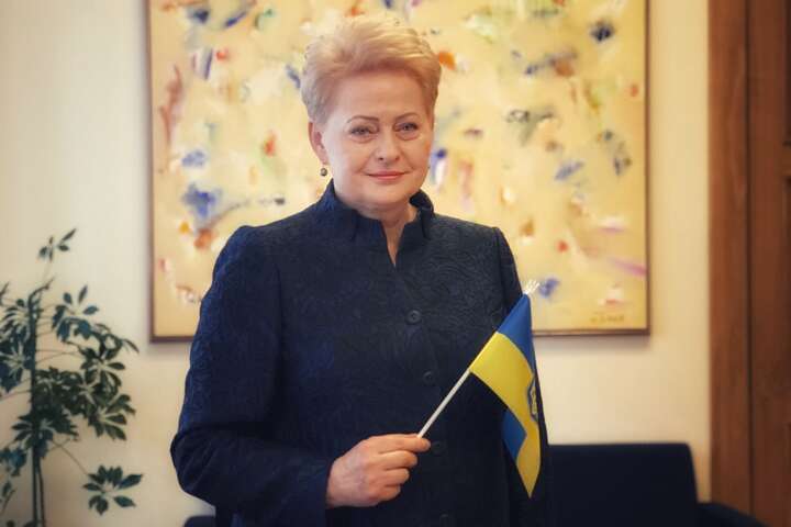 Експрезидентка Литви закликала НАТО воювати за Україну