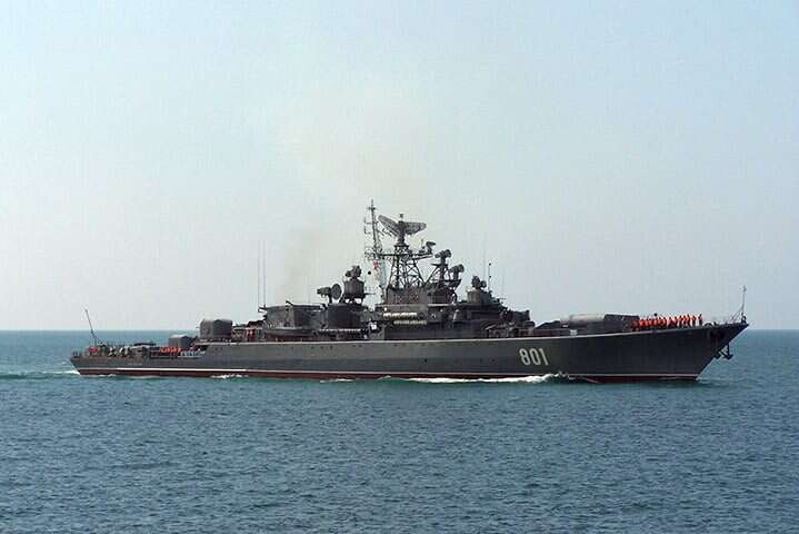 До Одеси рухаються чотири десантні кораблі Росії 