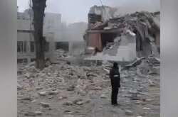 Оккупанты уничтожили школу в Житомире (видео)