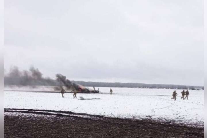 Українські військові збили ворожий вертоліт під Волновахою