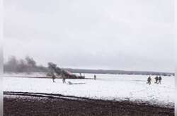 Вертоліт відправився слідом за збитим літаком 