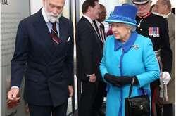 Королева Елизавета с братом